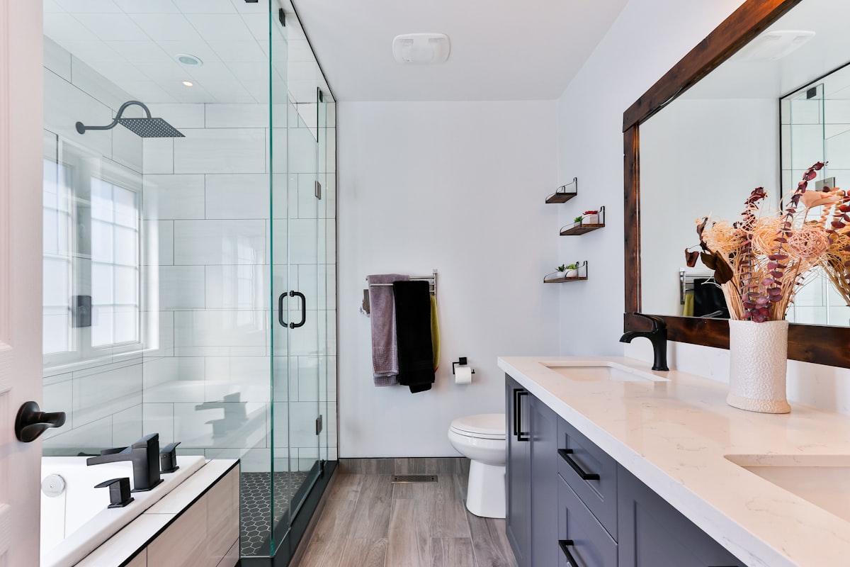 Baño principal tipo spa